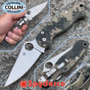 Spyderco - Paramilitary 2 knife - G10 Camo e CPM-S45VN - C81GPCMO2 - coltello