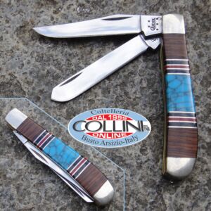 Case Cutlery - Mini Trapper knife Santa Fe' Turchese - coltello artigianale