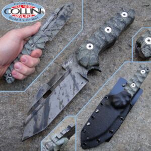 Wander Tactical - Hurricane Military Tool - Black Blood - coltello custom