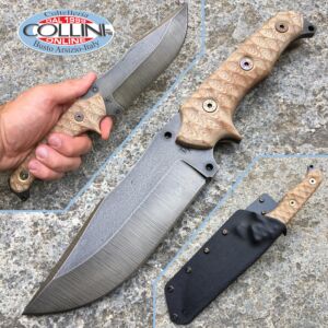 Wander Tactical - Haast Eagle - Raw Finish & Desert Micarta - coltello custom