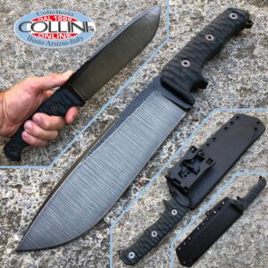 Wander Tactical - Dimorphodon knife - Raw Finish & Black Micarta - coltello artigianale