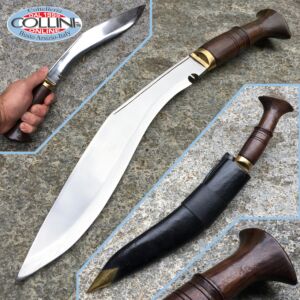 Kukri Artigianale - Dhankute 16" manico legno 010 - coltello 