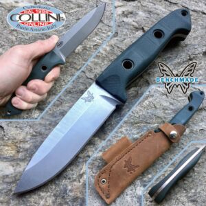 Benchmade - Sibert Bushcrafter knife Green - 162 - coltello fisso