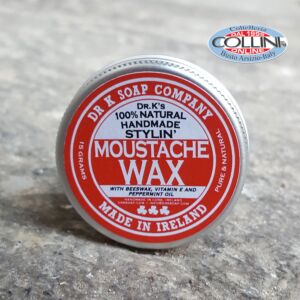 Dr. K Soap Company - Moustache Wax 15g - Cera per Baffi - Made in Ireland