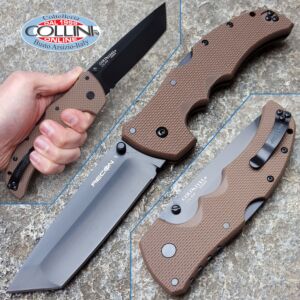 Cold Steel - Recon 1 Tanto knife - Dark Earth - 27TLSVF - coltello