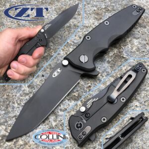 Zero Tolerance - Rick Hinderer 0392 Factory Custom - Matte Black - ZT0392BLK - coltello