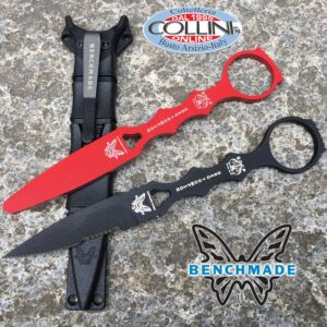 Benchmade - SOCP + Red trainer Dagger by Greg Thompson - 178SBK-COMBO - coltello