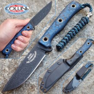 Busse Combat - Mean Street 20th Anniversary - Blue and Black G10 - coltello