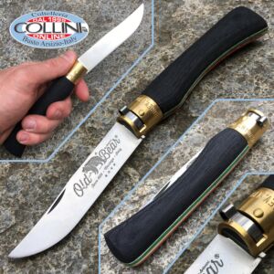 Antonini Knives - Old Bear knife Multistrato Black X-Large 23cm - coltello