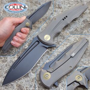 We Knife Co. - Framelock Flipper Drop Gray - 608E - coltello