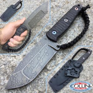 Wander Tactical - Megalodon Special Edition - Micarta Pitch Black - coltello custom