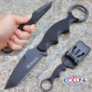 Maserin - Neck Knife - Tanto Black - Design by Russ Kommer - 921/T - coltello