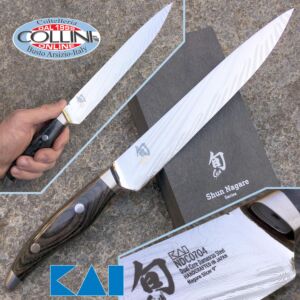 Kai Japan - Shun Nagare NDC-0704 Coreless Steel - Slicing knife 230mm. - coltelli cucina
