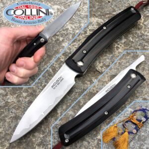 Mcusta - MC-0191C - Higo-Trad Slipjoint Knife Black/Red Wood - coltello