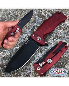 Lionsteel - SR-22 - Alluminio Rosso e lama DLC - SR22ARB - coltello