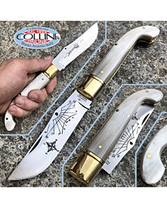 Conaz Consigli Scarperia - Zuava knife con Meridiana corno di bue - 50080 - coltello