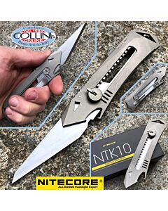 Nitecore - NTK10 EDC Titanium Utility Knife - taglierino cutter