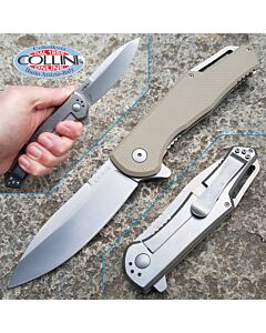 Ka-Bar - Jarosz Spear Point Flipper knife 7509 - impugnatura titanio - coltello