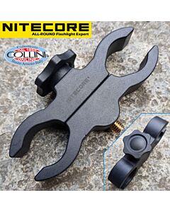 Nitecore - Attacco Fucile Gun Mount per Torce - GM05 25mm - Accessorio torcia