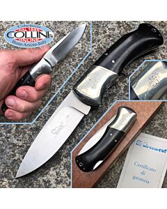 Viper - coltello con incisione - ebano - cavallo - by Rizzini - V4000M Limited Edition