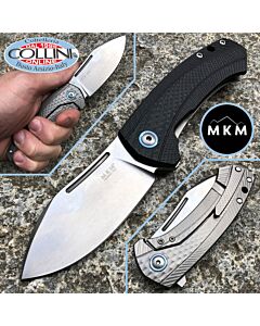 MKM - Colvera Flipper Knife by Vox - G10 Nero e Titanio - LS02-GTBK - coltello