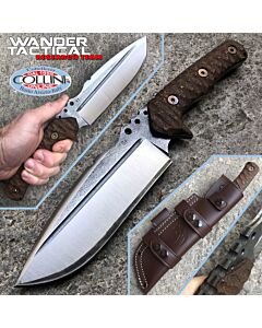 Wander Tactical - Uro knife - SanMai V-Toku2 & Brown Micarta - special custom