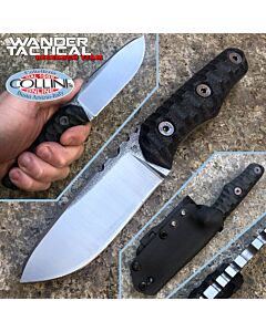 Wander Tactical - Scrambler knife - SanMai V-Toku2 & Black Micarta - custom 