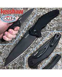 Kershaw - Bareknuckle Blackout Flipper Folder knife - 20CV Sprint Run - 7777BLK - Coltello