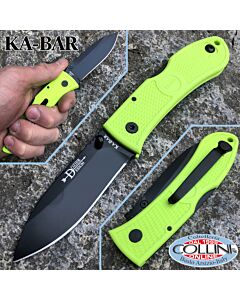 Ka-Bar - Dozier Folding Hunter knife 4062ZG - Zombi Green Zytel Handle - coltello