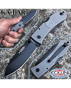 Ka-Bar - Dozier Folding Hunter knife 4062GY - Gray Zytel Handle - coltello