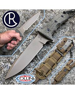 Chris Reeve - Green Beret 5.5" knife - Dark Earth by W. Harsey - coltello