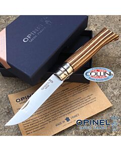 Opinel - N°08 Luxe Betulla knife Lamellato Marrone - Coltello