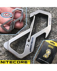 Nitecore - NSH10 EDC Multiuse Titanium Snap Hook - moschettone - utensile