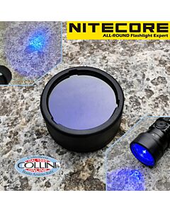 Nitecore - NFB25 - Filtro Blu da 25mm per P10i, P10 V2, MH12 V2 ed MH12SE - Accessori Torce Led