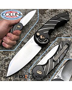 Fox - Radius knife Titanium Black PVD - Special Edition in SanMai SPG2 - CO-550TiB - coltello