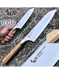 Mcusta Zanmai - Beyond Santoku knife 18cm - Aogami Super steel - ZBX-5003B - coltello cucina