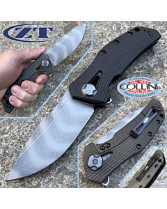 Zero Tolerance - Tigerstripe BlackWash Flipper Frame Lock Knife - Titanium - 0308BLKTS - coltello
