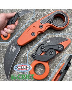 CRKT - Provoke Orange - Kinematic Morphing Karambit Knife - 4041O - coltello