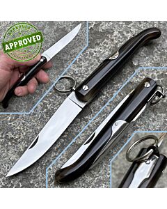 Jacques Mongin - Yatagan knife in corno di bufalo - COLLEZIONE PRIVATA - coltello artigianale