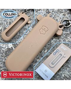 Victorinox - Cow Wet Sand - Silicon Case - Classic SD Colors 58mm - 4.0454 - Fodero