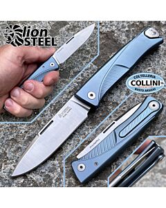 Lionsteel - THRILL knife - SlipJoint Titanio Blue - TLBL - coltello