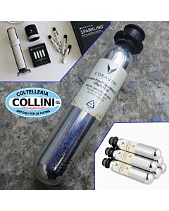 Coravin - Sistema mescita spumante Sparkling - Set 6 capsule CO2 