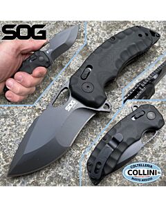 SOG - Kiku XR Blackout knife - CTS XHP - 01SG128 - Coltello