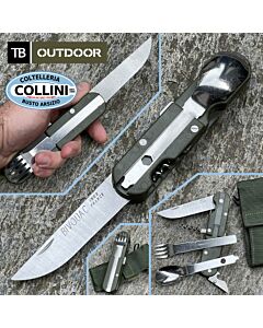 TB Outdoor - Le Bivouac multi tool green - 11060056 - coltello 
