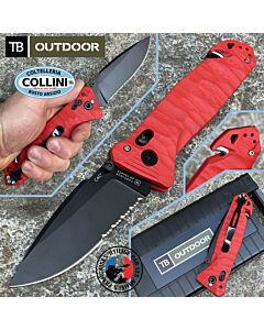 TB Outdoor - C.A.C. knife  G10 Red - Esercito Francese - 11060046 - coltello multiuso tattico