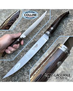 Laguiole en Aubrac - coltello carne 20cm - Serie Gourmet - Wenge - coltello cucina