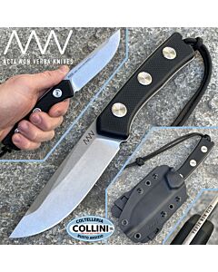 Acta Non Verba - P200 Knife - Stonewashed N690Co - Black G10 e Kydex - coltello