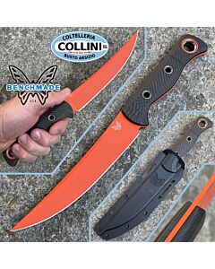 Benchmade - Meatcrafter - Orange Blade and Carbon Fiber - 15500OR-2 - coltello