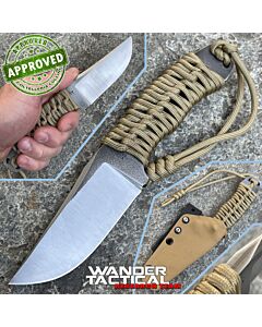 Wander Tactical - Prototipo COLLEZIONE PRIVATA - SanMai V-Toku2 & Desert Paracord - coltello custom