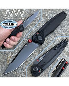 Acta Non Verba - A200 Knife - Black DLC Sleipner - Black G-10 - coltello